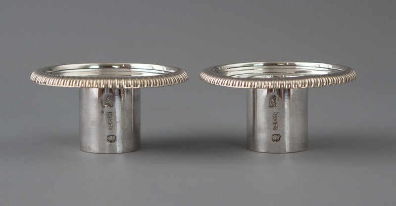 A Very Fine Pair of George III Silver Candlesticks Sheffield 1805