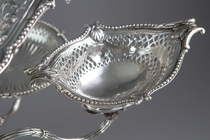 An Exhibition or Museum Quality Silver Epergne or Table Centrepiece London 1773 by Thomas Pitts