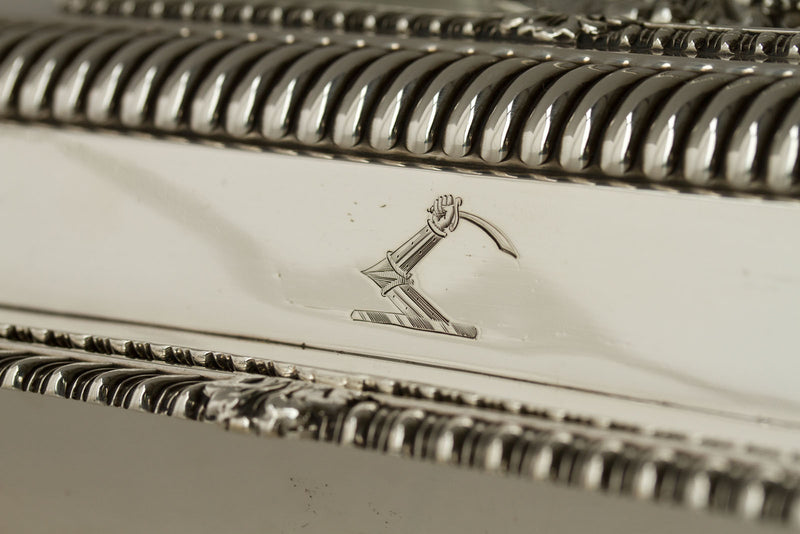 A Very Fine Georgian  Silver Entree Dish London 1826 by William Eaton