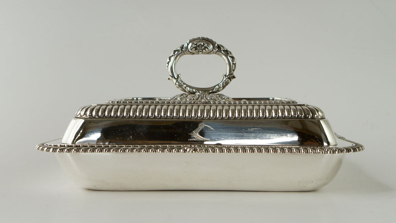 A Very Fine Georgian  Silver Entree Dish London 1826 by William Eaton