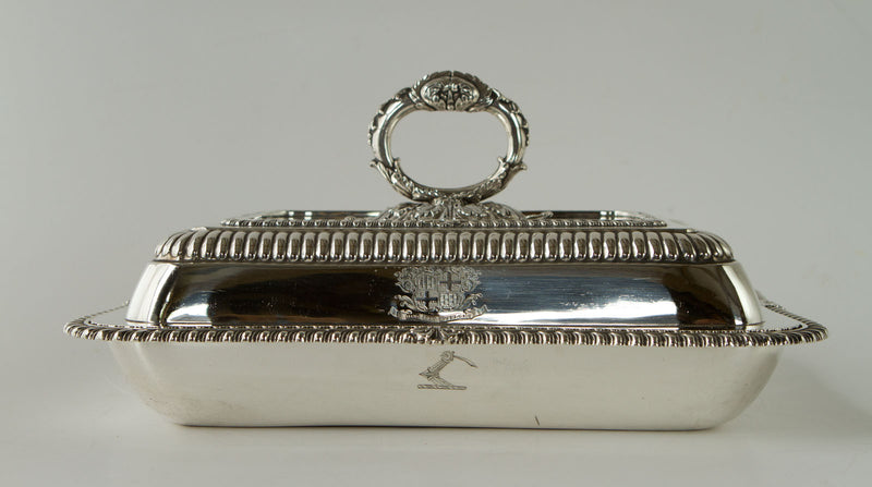 A Very Fine Georgian  Silver Entree Dish London 1826 by William Eaton