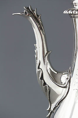 A George III Silver Coffee Pot London 1768 by Whipham & Wright
