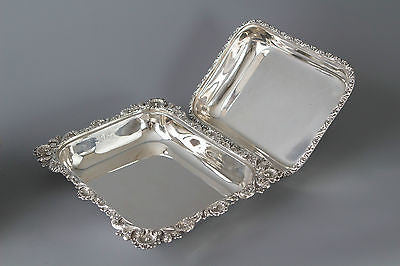 A Very Fine Pair of Silver Victorian Entree Dishes London 1841