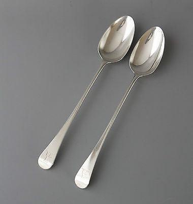 Georgian Silver Basting Spoons 1790