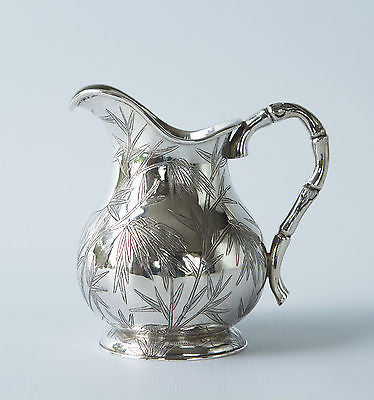 A Very Fine Chinese Silver Cream Jug