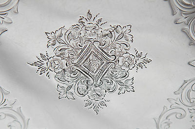 A Victorian Silver Salver  London 1878, Frederick Elkington