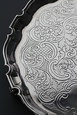 A George II Silver Salver by George Hindmarsh, London 1734