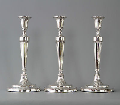 Georgian Silver Candlesticks