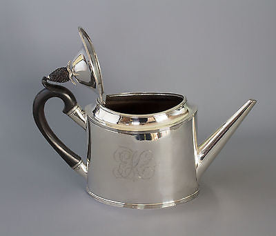 A Georgian Silver Teapot  London 1799 Peter and Anne Bateman