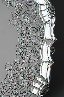 A Very Fine George II  Silver Salver by Robert Abercromby London 1740