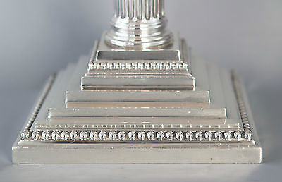 A Very Imposing Pair of Victorian Silver Candelabra London 1874