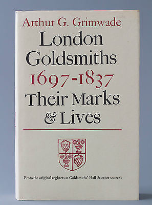 A Very Good First Edition of Arthur Grimwade's Silver and Gold Marks