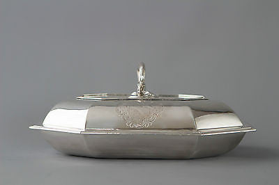 A Very Fine Georgian Silver Entree Dish London 1795 by Henry Green