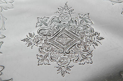 A Victorian Silver Salver  London 1878, Frederick Elkington