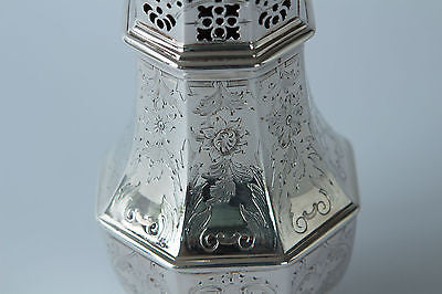 A George I Silver Britannia Standard Caster, by Charles Adam, London 1718