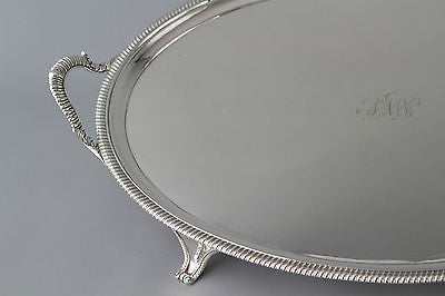 A George III Silver Tea/Drinks Tray  London 1811 William and Peter Bateman