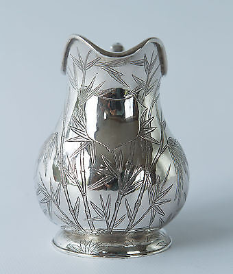 A Very Fine Chinese Silver Cream Jug