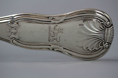 A Wonderful Kings Hourglass Fish Server, London 1809 Eley, Fern & Chawner