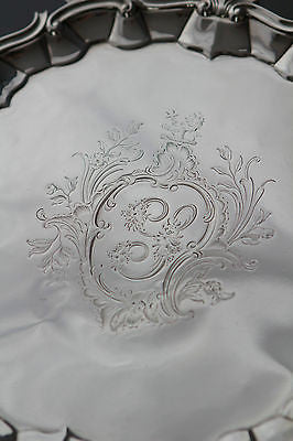 A Very Good George II Silver Salver London 1758 by Fuller White