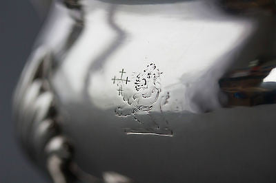 A Beautiful Pair of Heavy George III Silver Sauce Boats, Richard Mills, Lon 1765