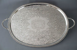 Silver Georgian Tray, Bateman