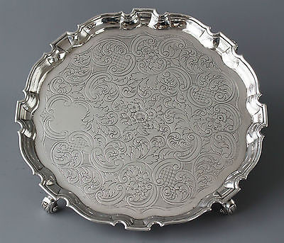 George II silver Salver