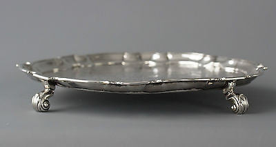 A George II Silver Salver by George Hindmarsh, London 1734