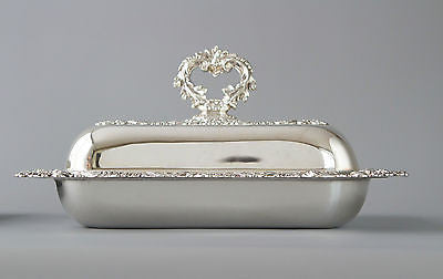 A Very Fine Pair of Silver Victorian Entree Dishes London 1841