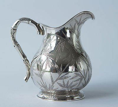 A Very Fine Chinese Silver Cream Jug