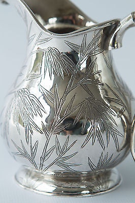 A Very Fine Chinese Silver Cream Jug