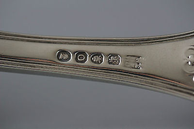 A Wonderful Kings Hourglass Fish Server, London 1809 Eley, Fern & Chawner