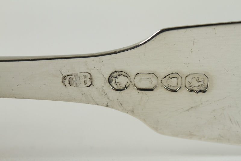 A Very Good Canteen of Victorian Silver Tableware for Twelve London  1858/ 1865 by Charles Boyton