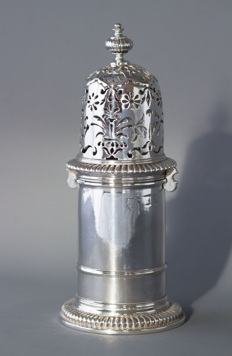 A rare matched set of three late 17th Century Casters