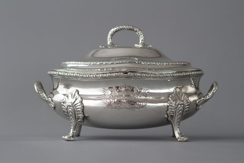 Speaker Smith, Political Interest: A Set George III Silver Sauce Tureens, Le Sage, London 1774