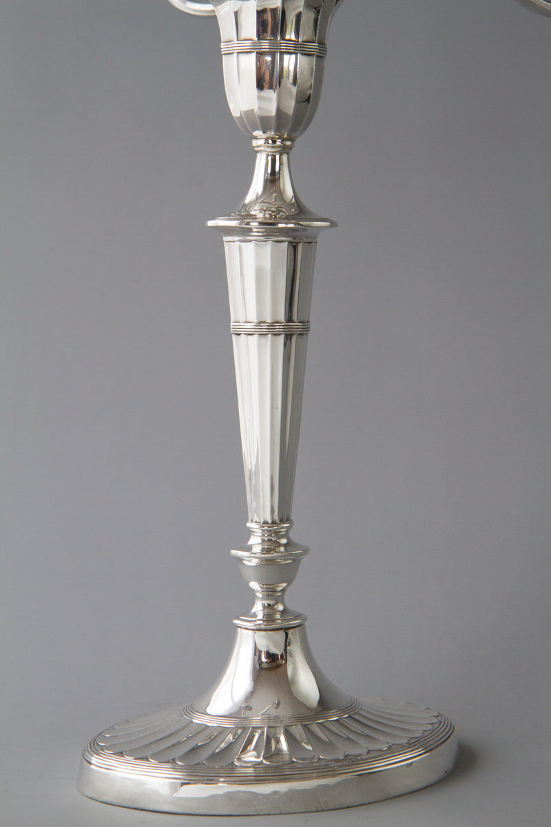 A Superb Victorian Silver Candelabra/Candlesticks Table Suite