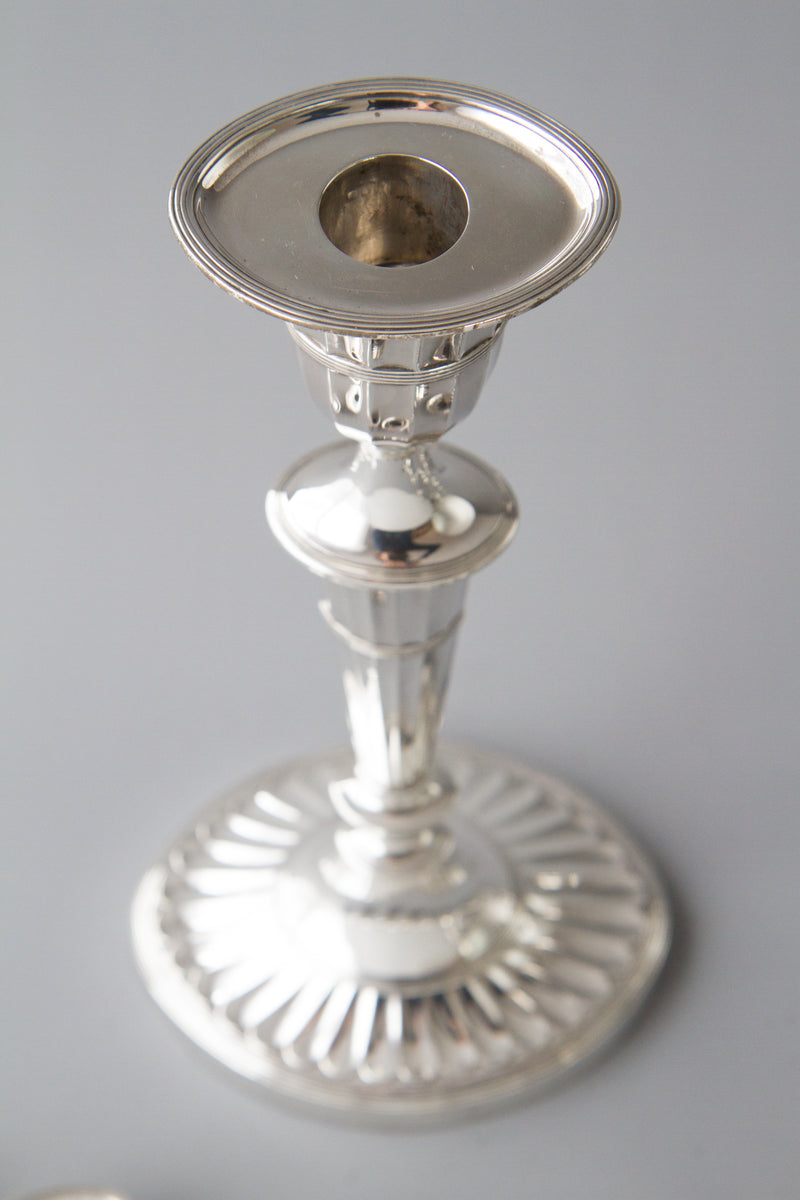 A Superb Victorian Silver Candelabra/Candlesticks Table Suite