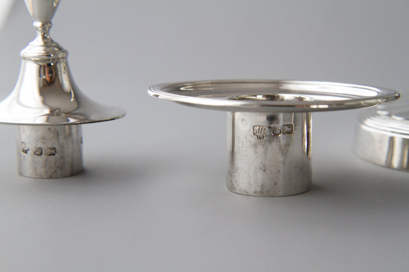 A Superb Victorian Silver Candelabra/Candlesticks Table Suite