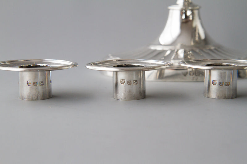 A Superb Victorian Silver Candelabra/Candlesticks Table Suite