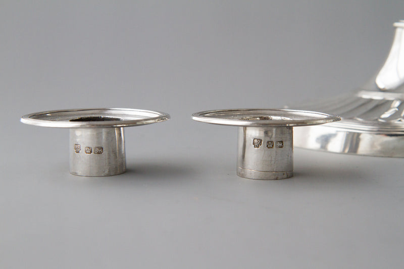 A Superb Victorian Silver Candelabra/Candlesticks Table Suite