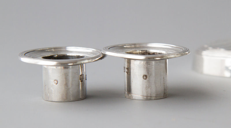 A Superb Victorian Silver Candelabra/Candlesticks Table Suite