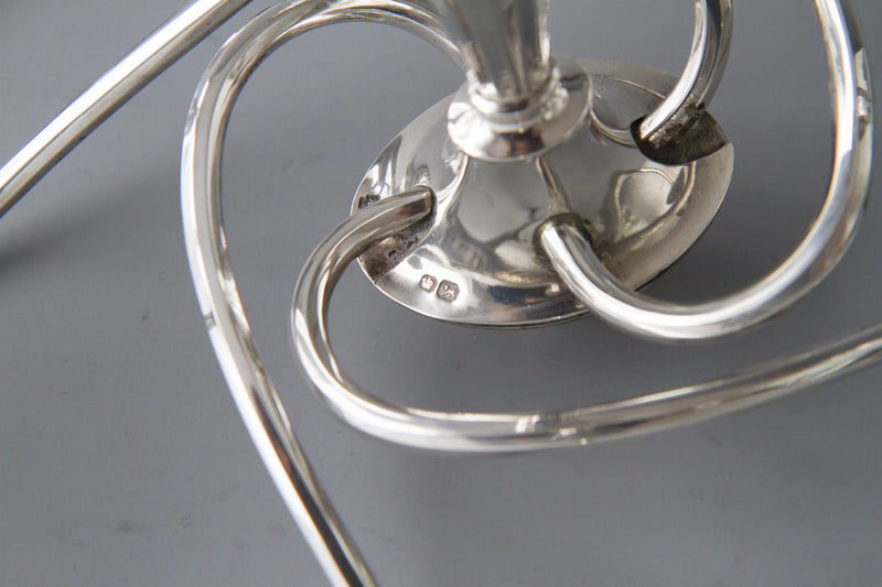 A Superb Victorian Silver Candelabra/Candlesticks Table Suite