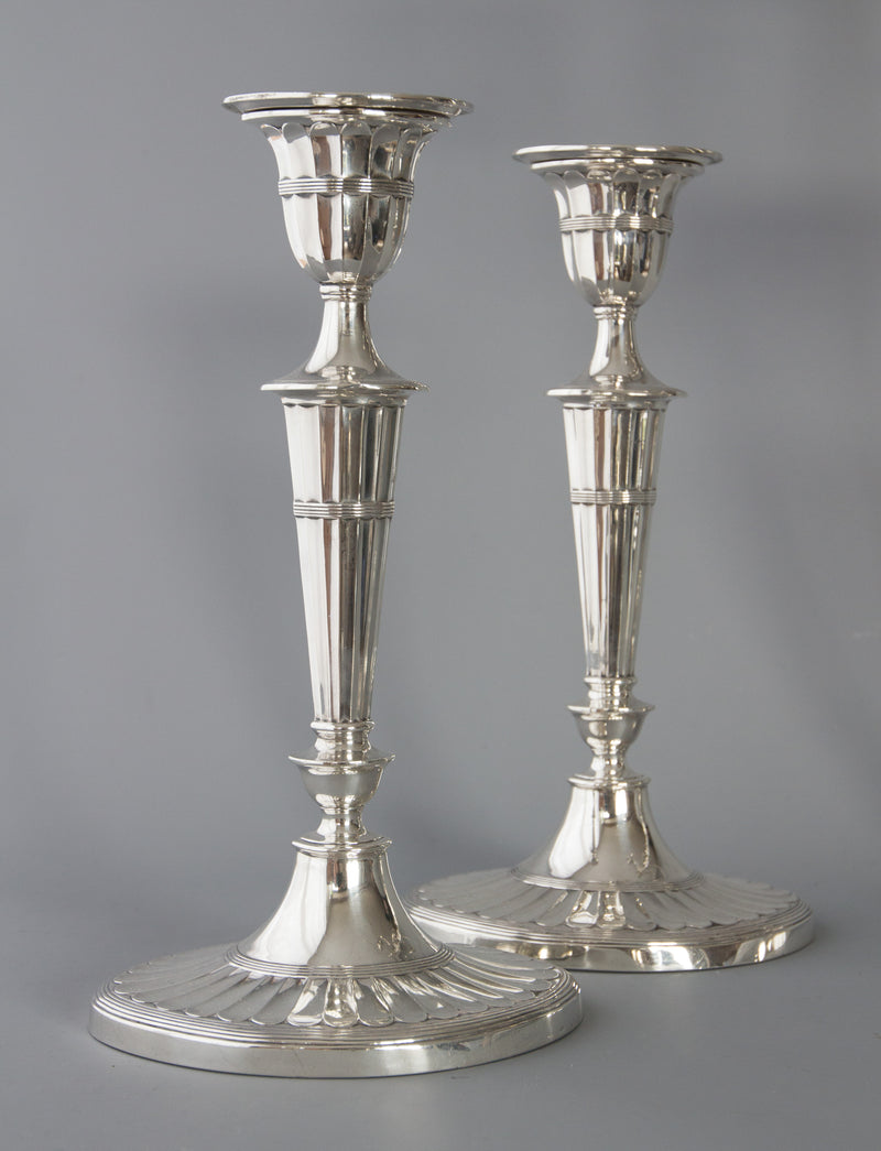 A Superb Victorian Silver Candelabra/Candlesticks Table Suite
