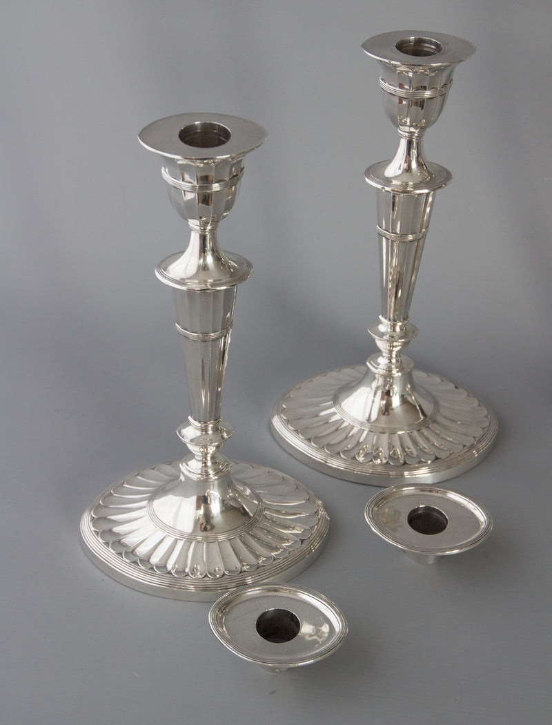 A Superb Victorian Silver Candelabra/Candlesticks Table Suite
