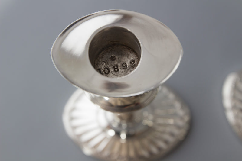 A Superb Victorian Silver Candelabra/Candlesticks Table Suite