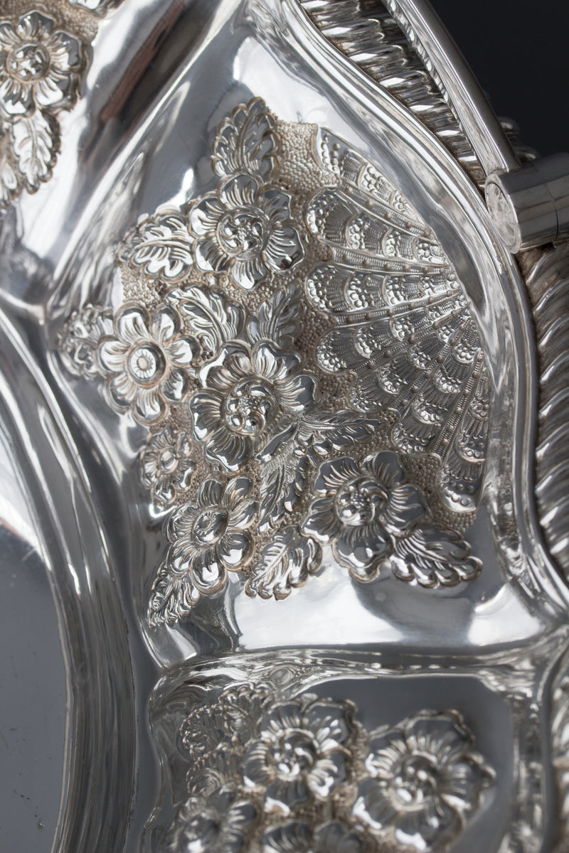 A Fine George IV Silver Fruit Basket Sheffield 1820