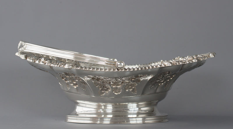 A Fine George IV Silver Fruit Basket Sheffield 1820