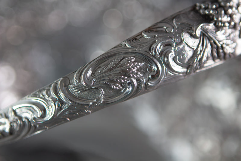 Royal Interest - A George II Silver Harvest Basket London 1759, by William Tuite