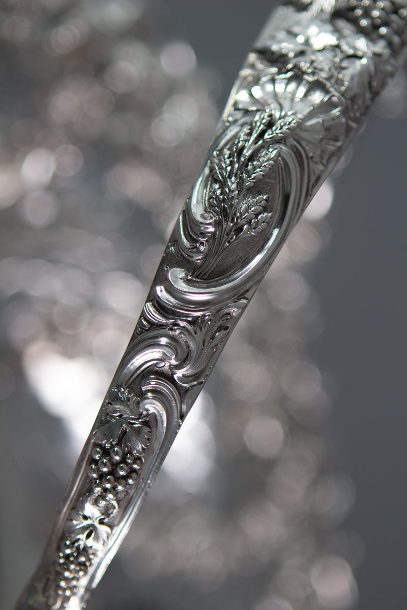 Royal Interest - A George II Silver Harvest Basket London 1759, by William Tuite