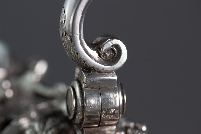 Royal Interest - A George II Silver Harvest Basket London 1759, by William Tuite