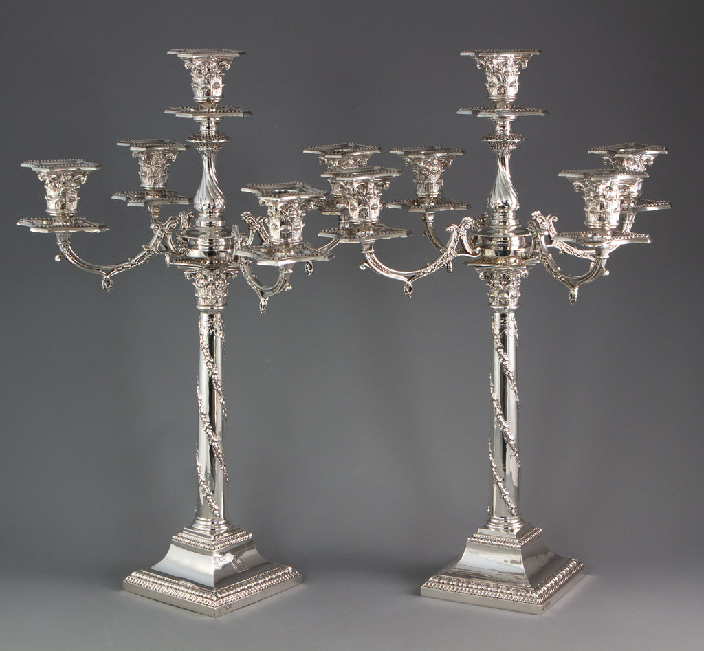 Sheffield candelabra sales